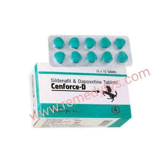 Cenforce D (Sildenafil 100 + Dapoxetine 60)