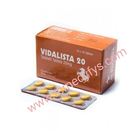 Cialis 20 mg (Vidalista 20)